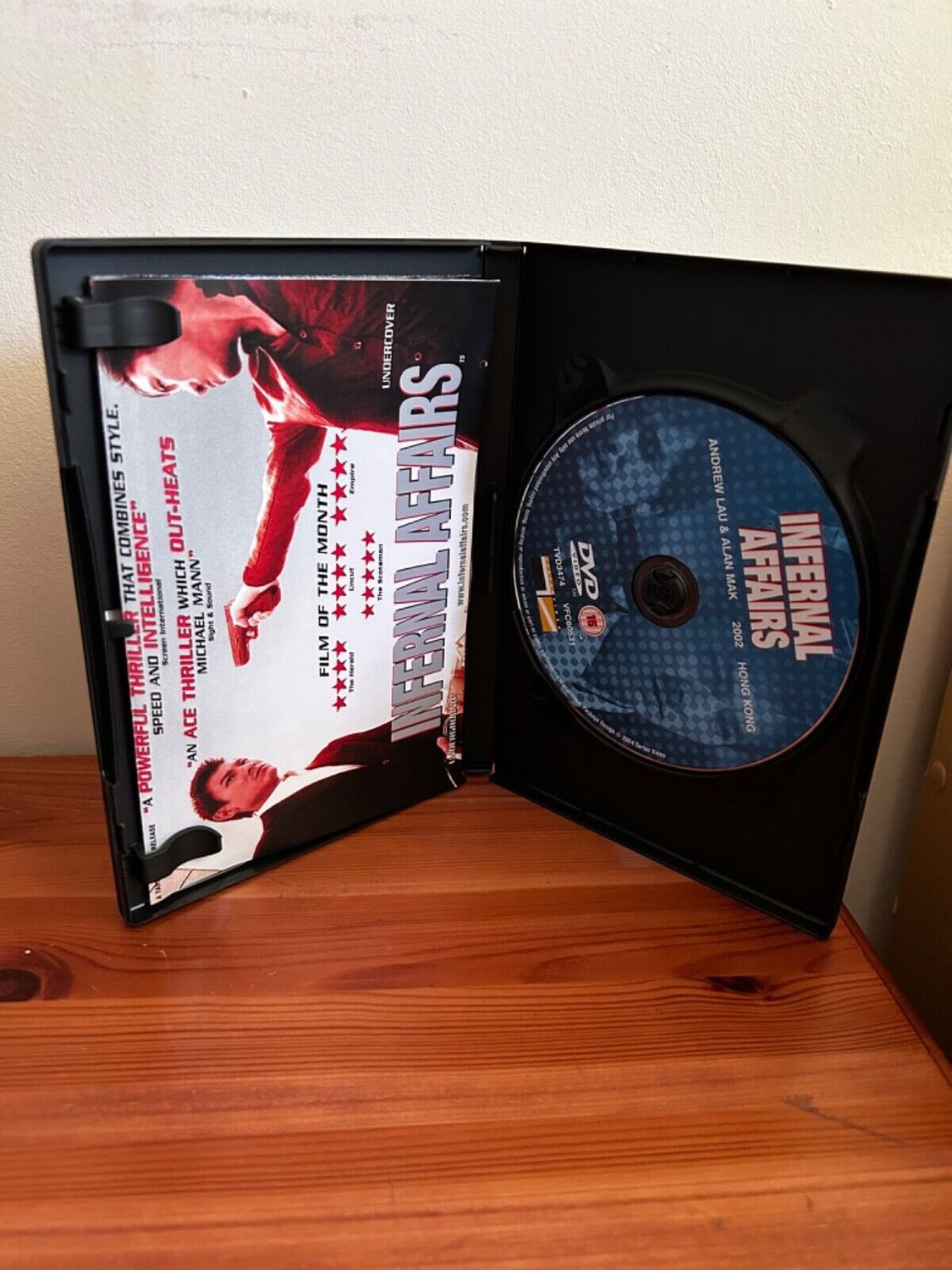 Infernal Affairs - The Trilogy (DVD, 2005) showcases thrilling cinematic storytelling in this pre-loved DVD set.