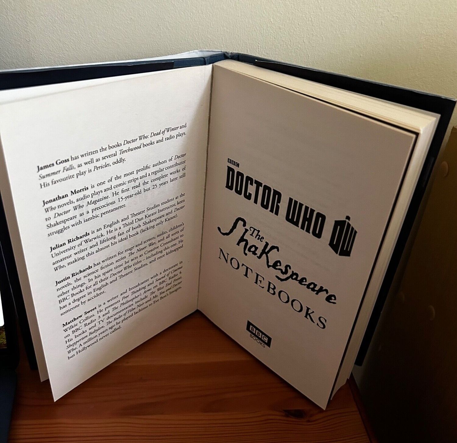 Explore the hardback edition of Doctor Who: The Shakespeare Notebooks (Book) featuring unique insights and adventures.