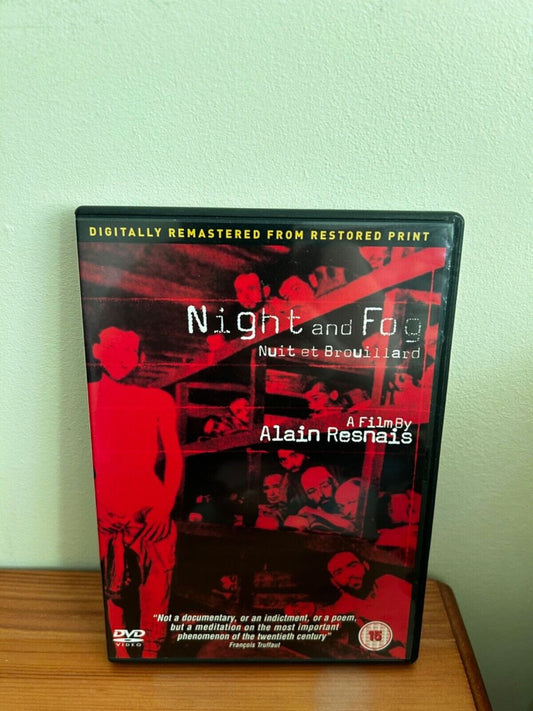 Night And Fog Nuit et Brouillard (DVD) showcases a haunting exploration of the Holocaust by Alain Resnais.