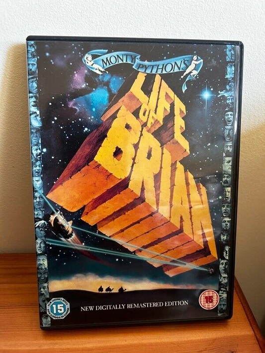 Monty Python's Life of Brian: New Digitally Remastered Edition (DVD) showcases classic comedy in stunning quality.