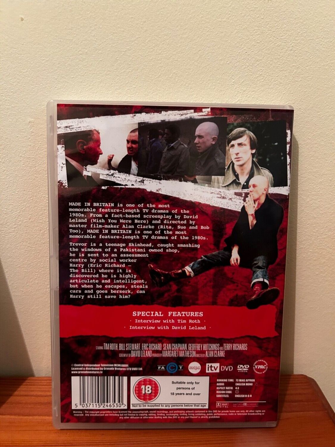 Discover the gripping drama, Made in Britain (Special Edition) [DVD], featuring Tim Roth and powerful storytelling.