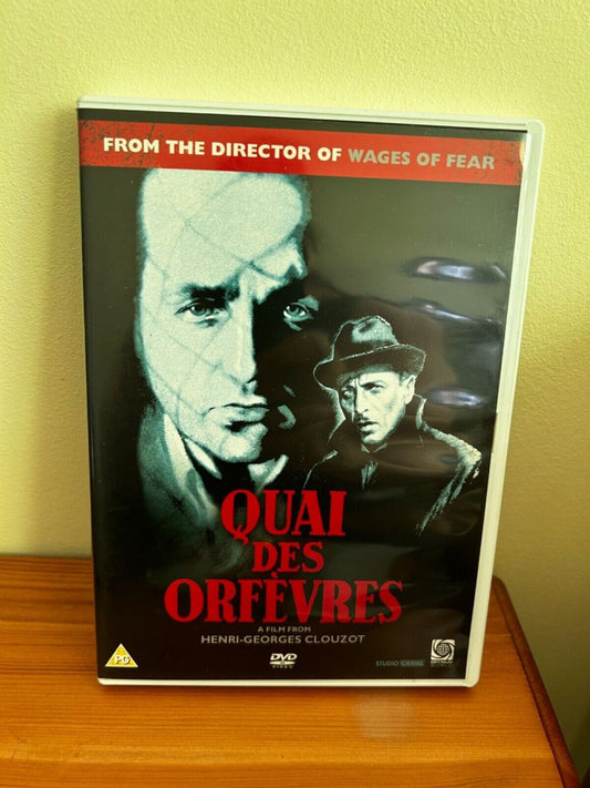 Quai Des Orfevres (DVD) showcases classic French cinema directed by Henri-Georges Clouzot, featuring gripping performances.