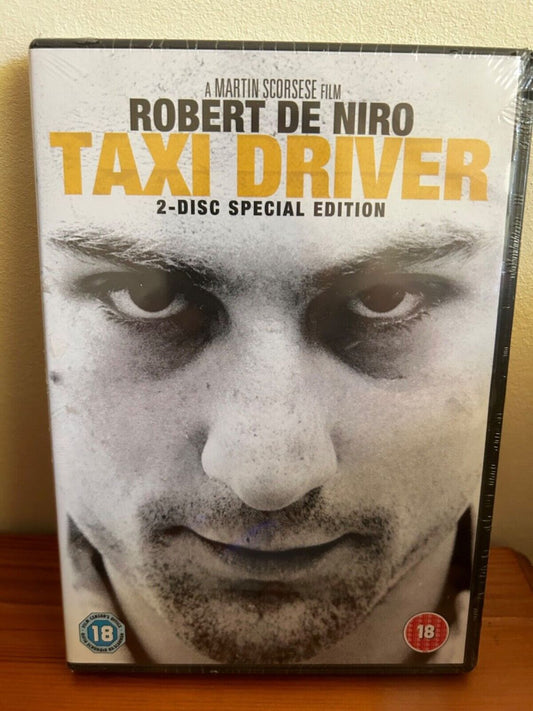 Taxi Driver DVD (2007) 2 Disc Collection Edition, sealed, showcasing Robert De Niro's iconic performance.