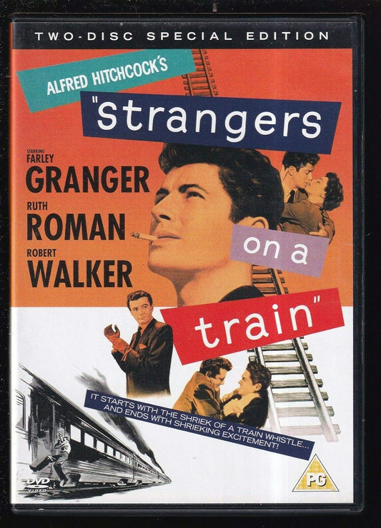 Strangers on a Train (2-Disc DVD, 1951, Full Screen)