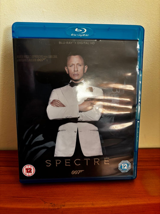 Spectre [Blu-ray] [2015] showcases Daniel Craig as 007 in this thrilling Bond film, available at your favourite store.