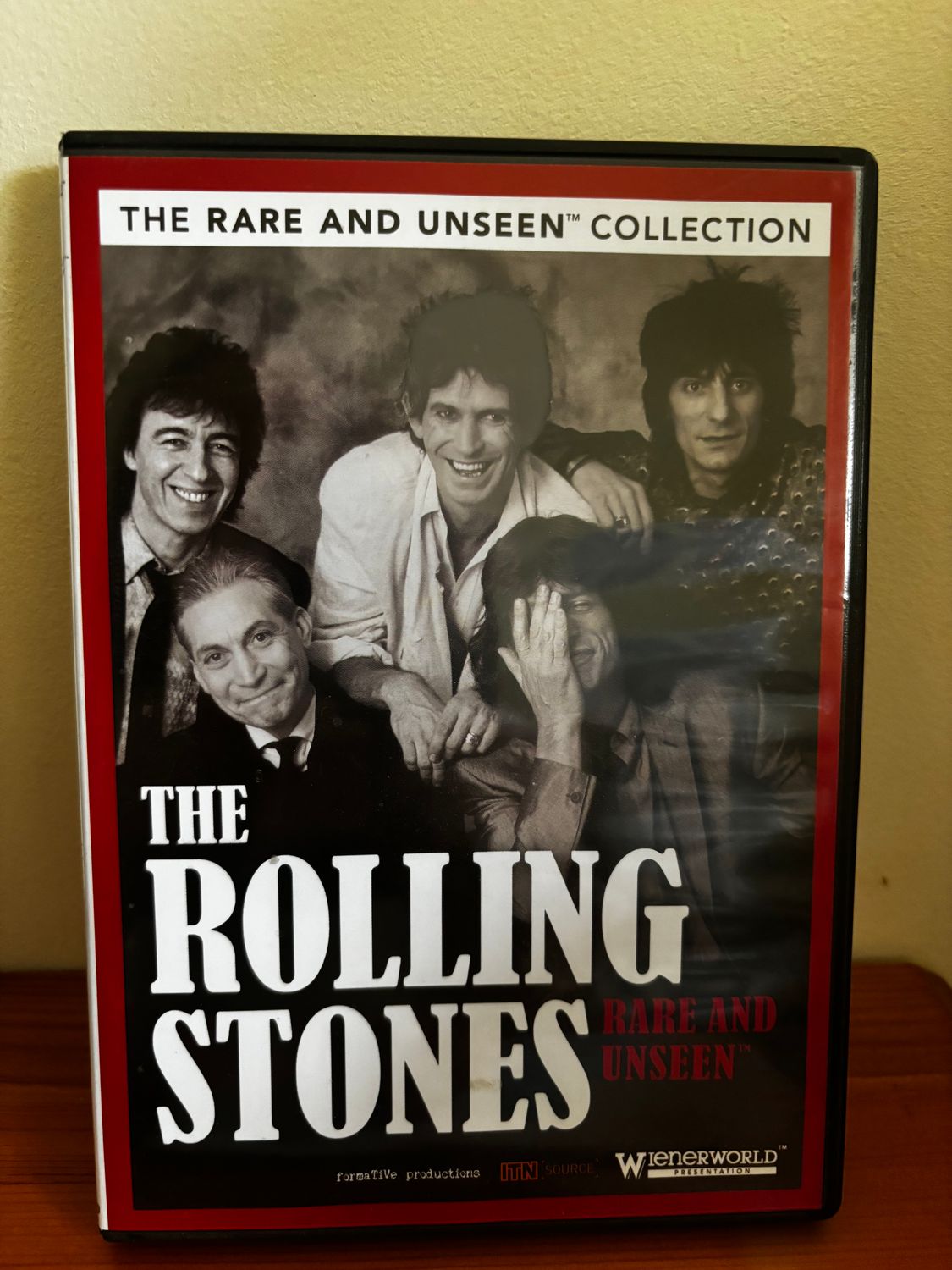The Rolling Stones Rare and Unseen (DVD) showcases exclusive moments from the band's legendary history.