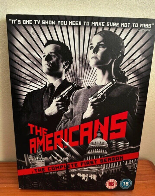 The Americans - Series 1 - Complete (DVD) offers thrilling espionage drama in a captivating box set.