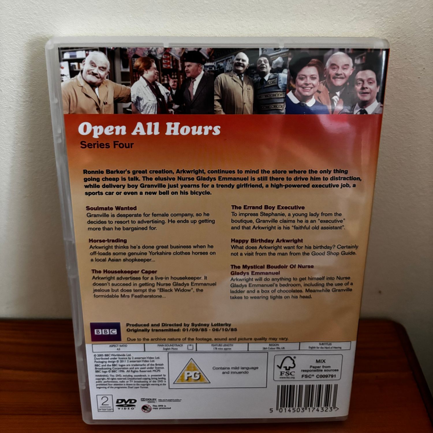 The Complete Open All Hours - Series One to Four (1976) boxset, a classic British comedy available at your favourite store.
