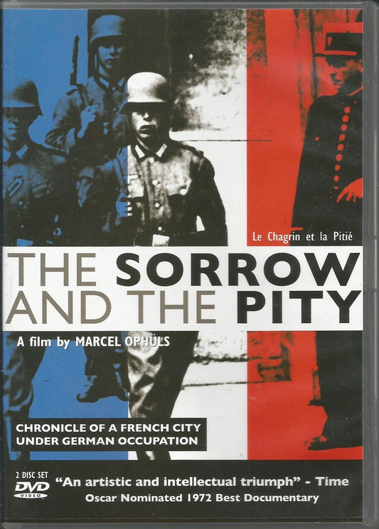 The Sorrow And The Pity (DVD) captures a French city’s experience under German occupation in WWII.
