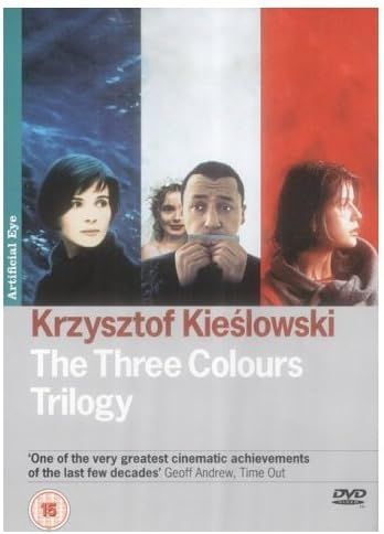 Explore the Three Colours Trilogy (Box Set) (DVD) by Krzysztof Kieslowski, showcasing themes of liberty and equality.