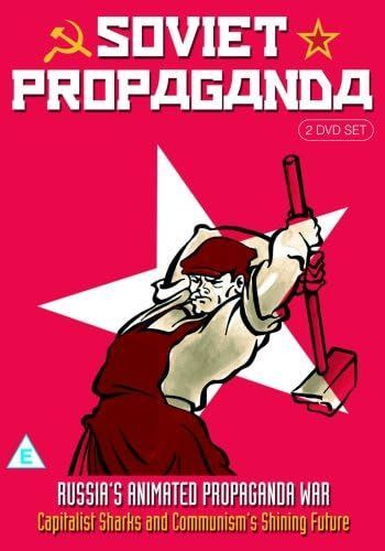 Soviet Animation - Capitalist Sharks And Communist Dreams (DVD) explores Cold War propaganda art in vibrant style.