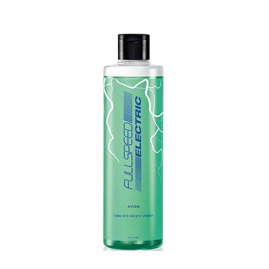Avon Full Speed Electric For Him, Hair & Body Wash 250ml offers a refreshing cleanse for the modern man.