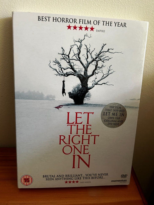 Let the Right One In DVD (2009) Kare Hedebrant, Alfredson (DIR) cert 15, a chilling horror classic available now.