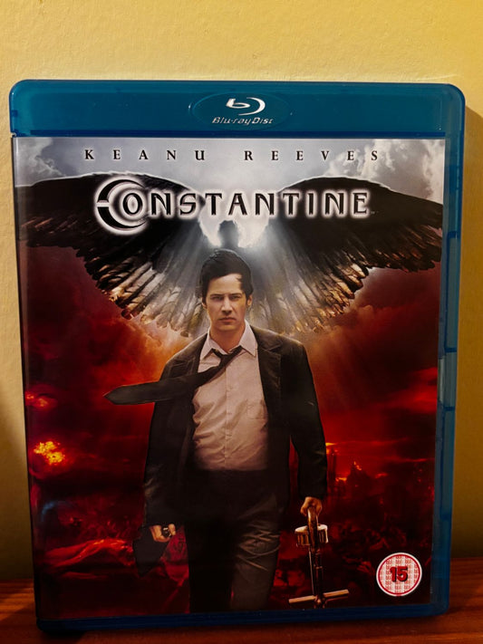 Constantine Blu-ray (2008) Pruitt Taylor Vince, Lawrence (DIR) cert 15, showcasing Keanu Reeves in a dark masterpiece.