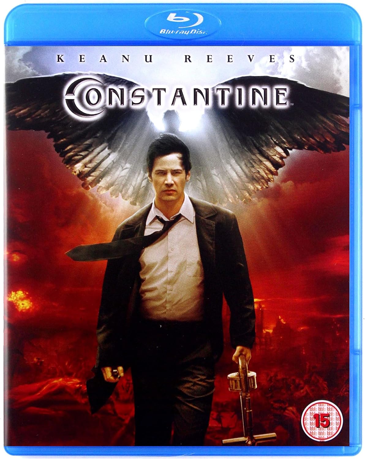 Constantine Blu-ray (2008) Pruitt Taylor Vince, Lawrence (DIR) cert 15, featuring Keanu Reeves in a gripping dark tale.