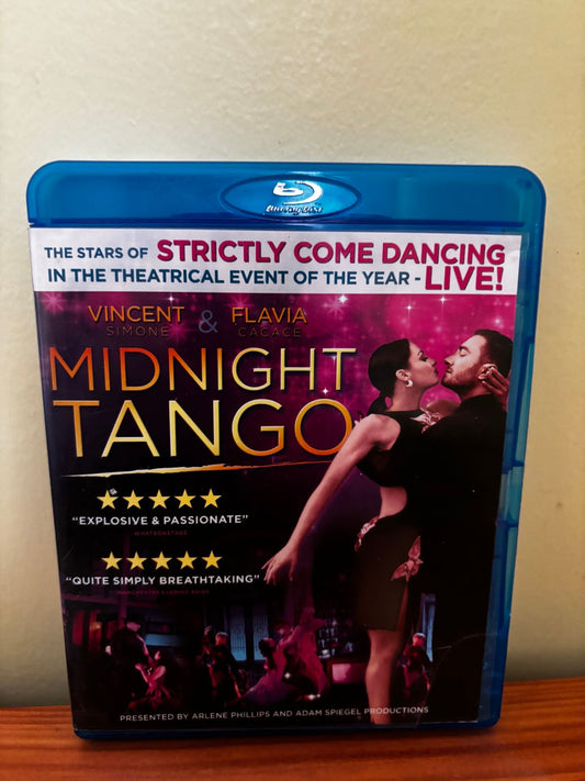 Midnight Tango - Blu Ray captures a sensational dance performance experience, starring Vincent and Flavia.