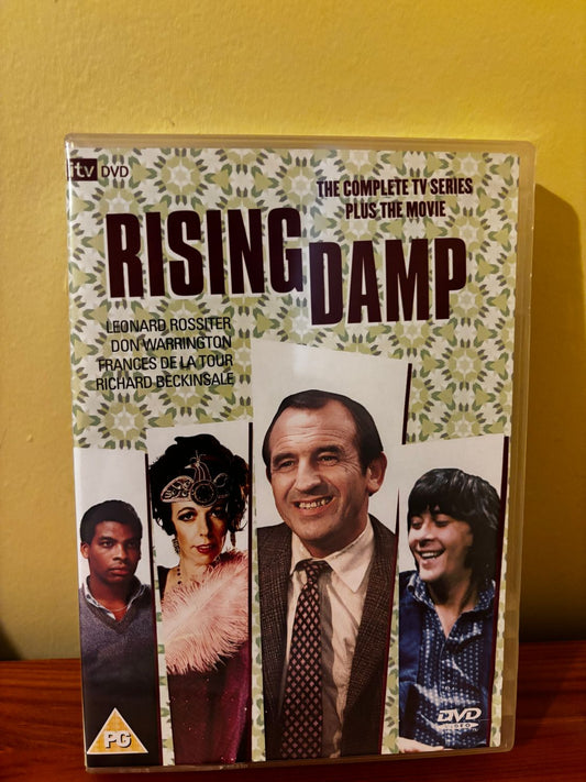 Rising Damp: The Complete Collection DVD (2008) Leonard Rossiter, Baxter (DIR) showcases classic British comedy brilliance.