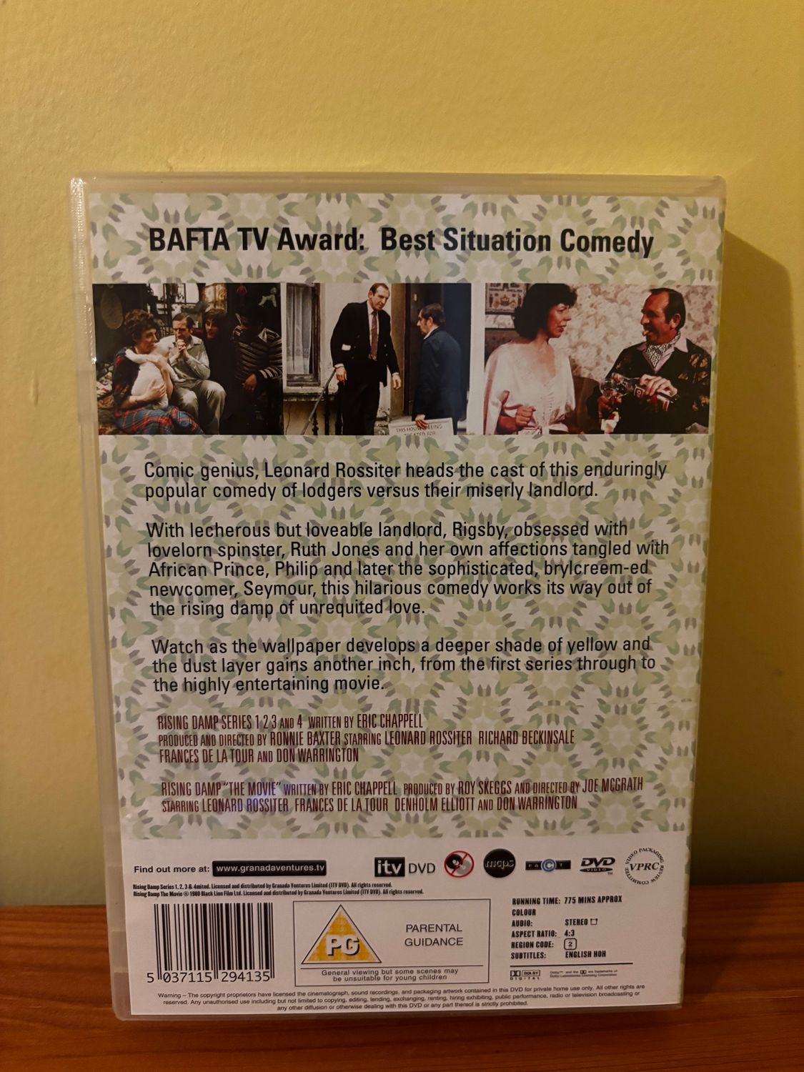 Rising Damp: The Complete Collection DVD (2008) Leonard Rossiter, Baxter (DIR) showcases classic British comedy charm.