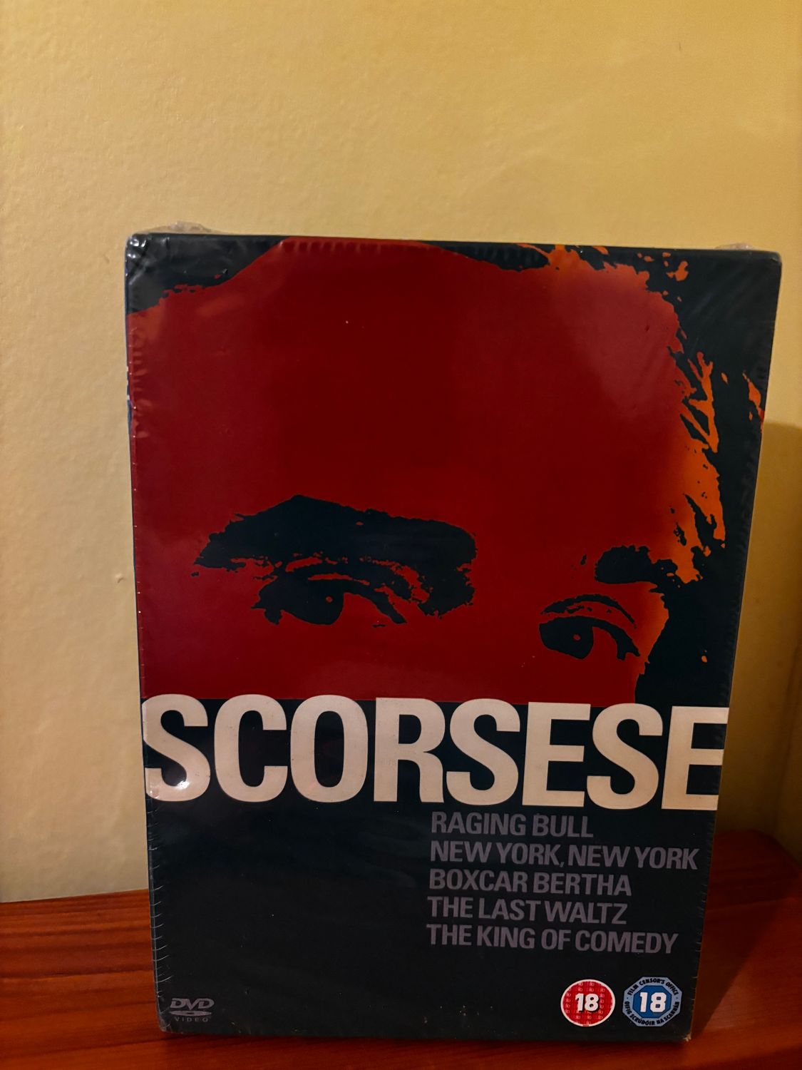 Sealed Martin Scorsese Collection [DVD] box set featuring iconic films for cinema enthusiasts and collectors.