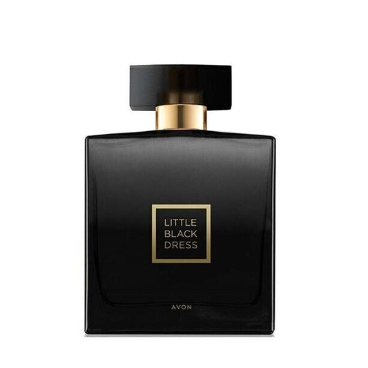 Avon Little Black Dress EDP Eau de Parfum 50ml, a sophisticated fragrance for the modern woman, elegantly packaged.