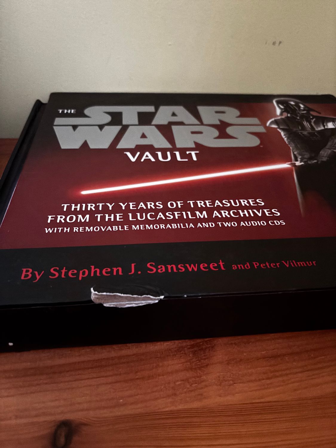 The "Star Wars" Vault: Thirty Years. Complete With All Inserts And CDs, a must-have hardback by Simon & Schuster.