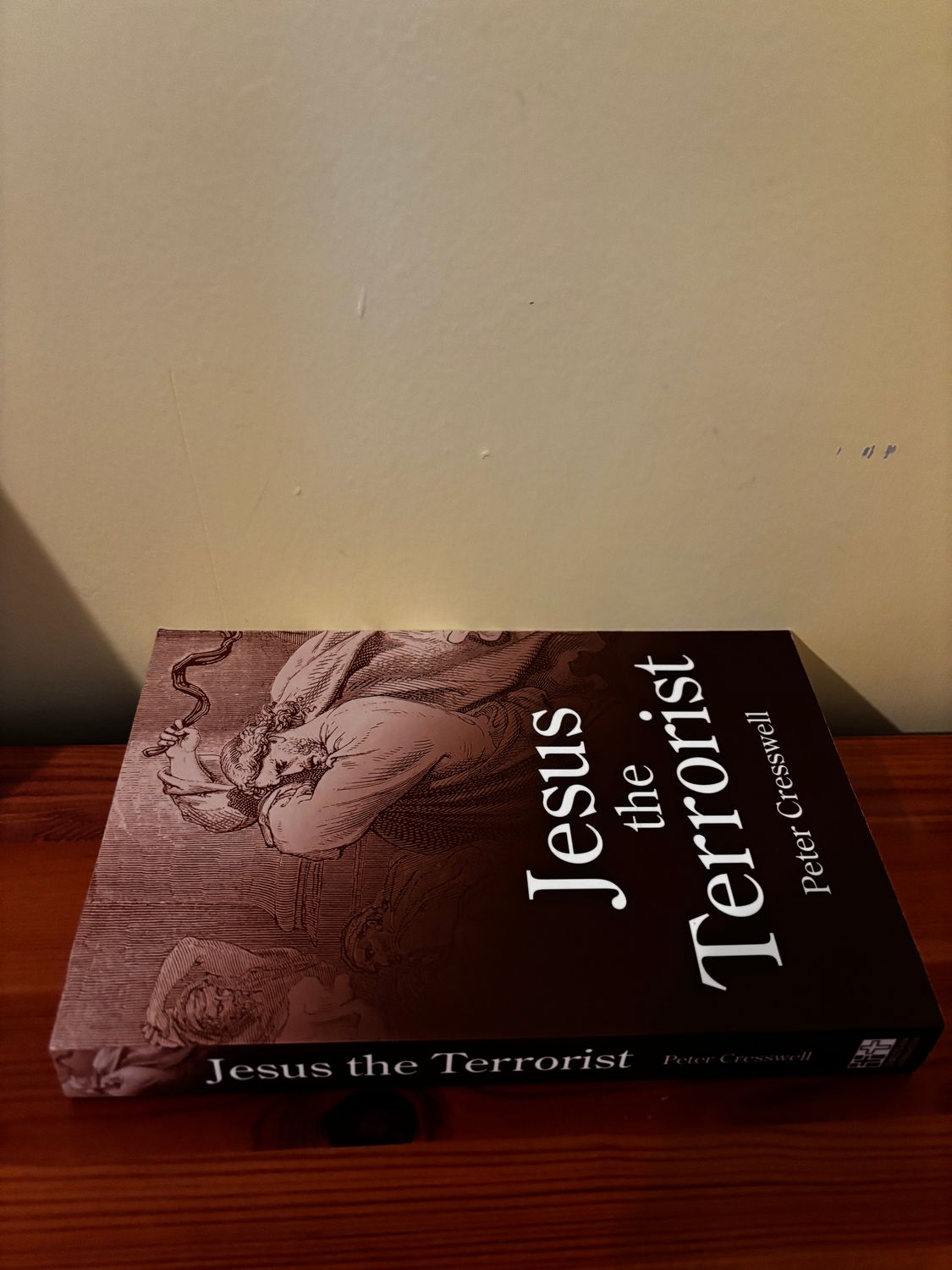 Explore "Jesus the Terrorist by Peter Cresswell [Paperback]"—a bold reflection on faith and politics at [Store Name].