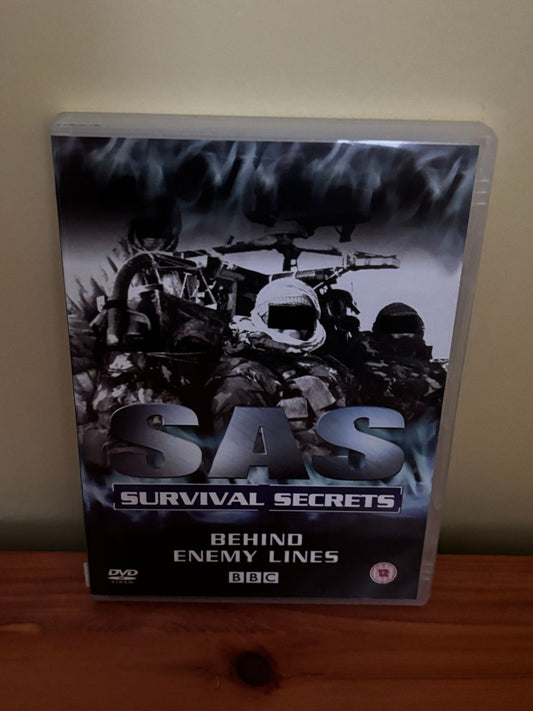 SAS Survival Secrets - Behind Enemy Lines (DVD, 2004) showcases elite military tactics in gripping detail.