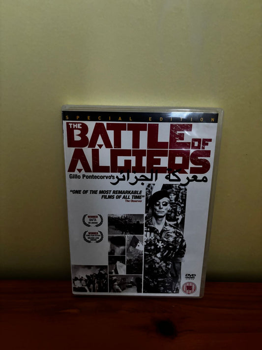 The Battle Of Algiers (Special Edition) [DVD] [1965] showcases Gillo Pontecorvo's gripping urban warfare masterpiece.