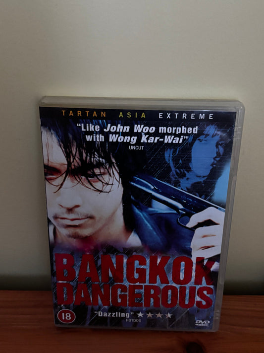 Bangkok Dangerous [2002] [DVD] Thrilling Action Drama Film featuring intense scenes, available at Tartan Asia Extreme.
