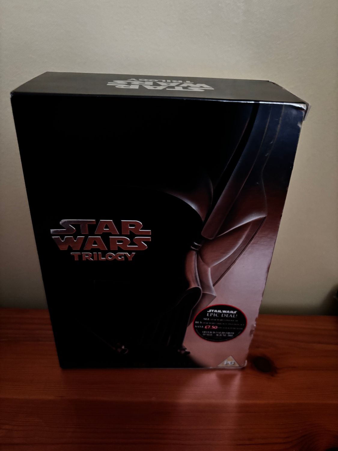 Star Wars Trilogy: Episodes IV, V and VI DVD (2006) Mark Hamill, Lucas (DIR) showcases iconic cinematic adventures.