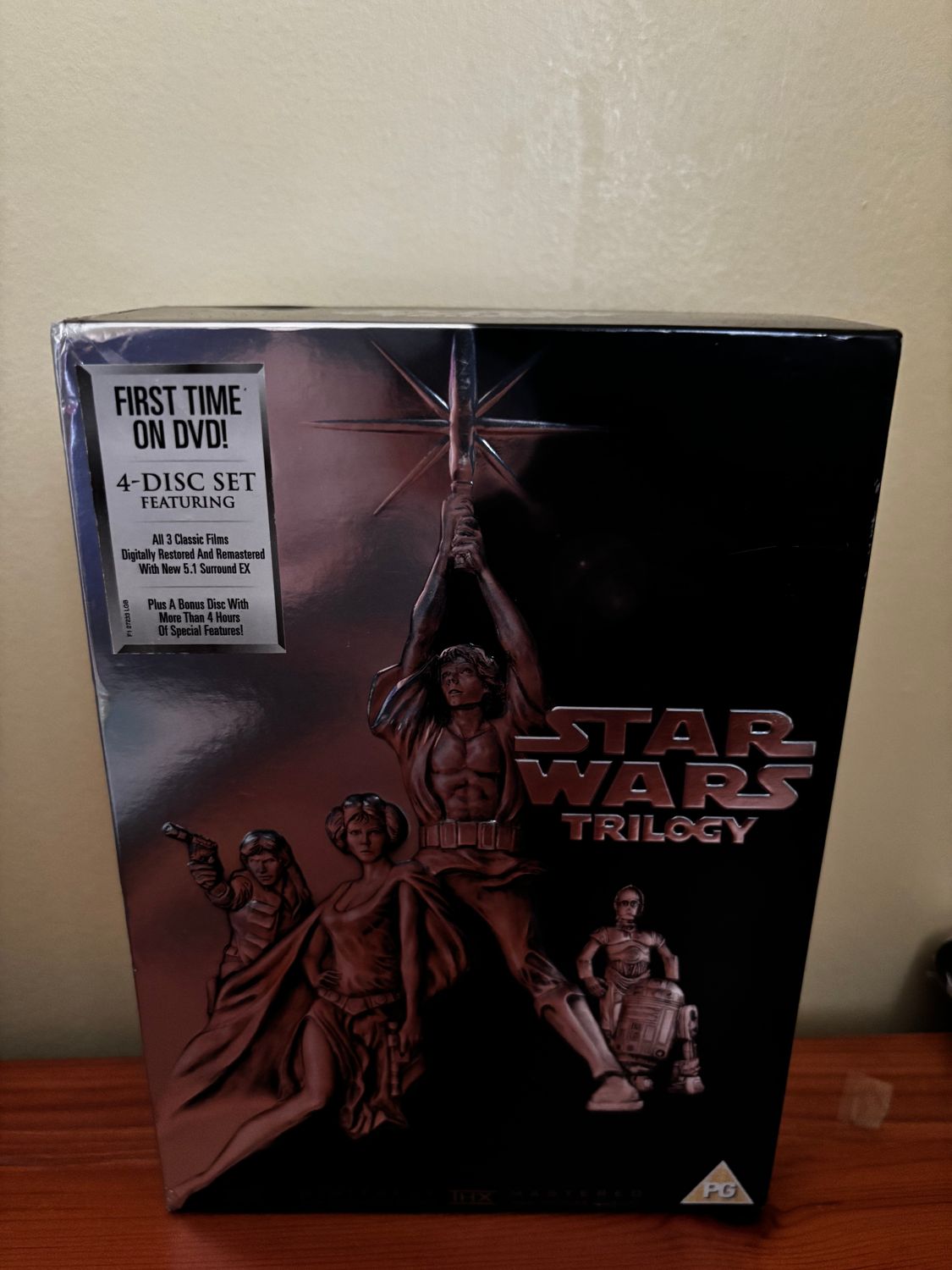 Star Wars Trilogy: Episodes IV, V and VI DVD (2006) Mark Hamill, Lucas (DIR) in a stunning 4-disc box set.