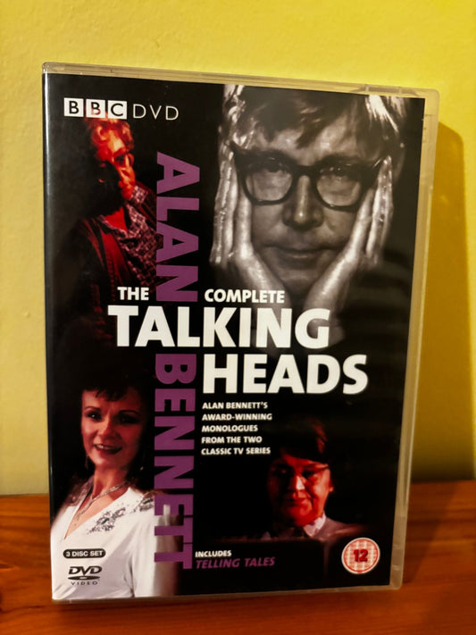 Talking Heads - The Complete Collection [DVD] in good condition, featuring Alan Bennett’s award-winning monologues.