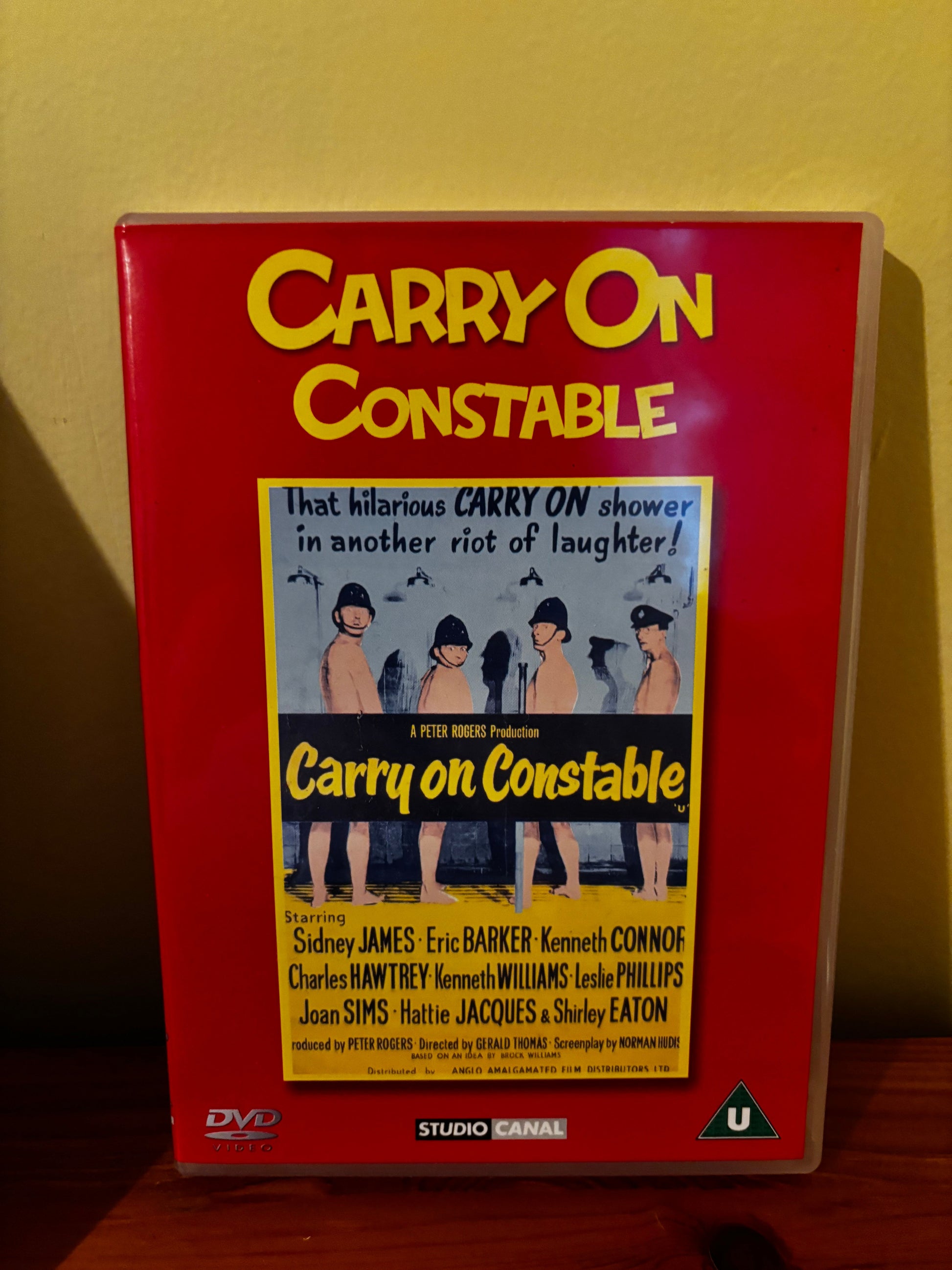 Carry On Films (Various) Please Choose From Dropdown showcases the classic Carry On Constable DVD collection.
