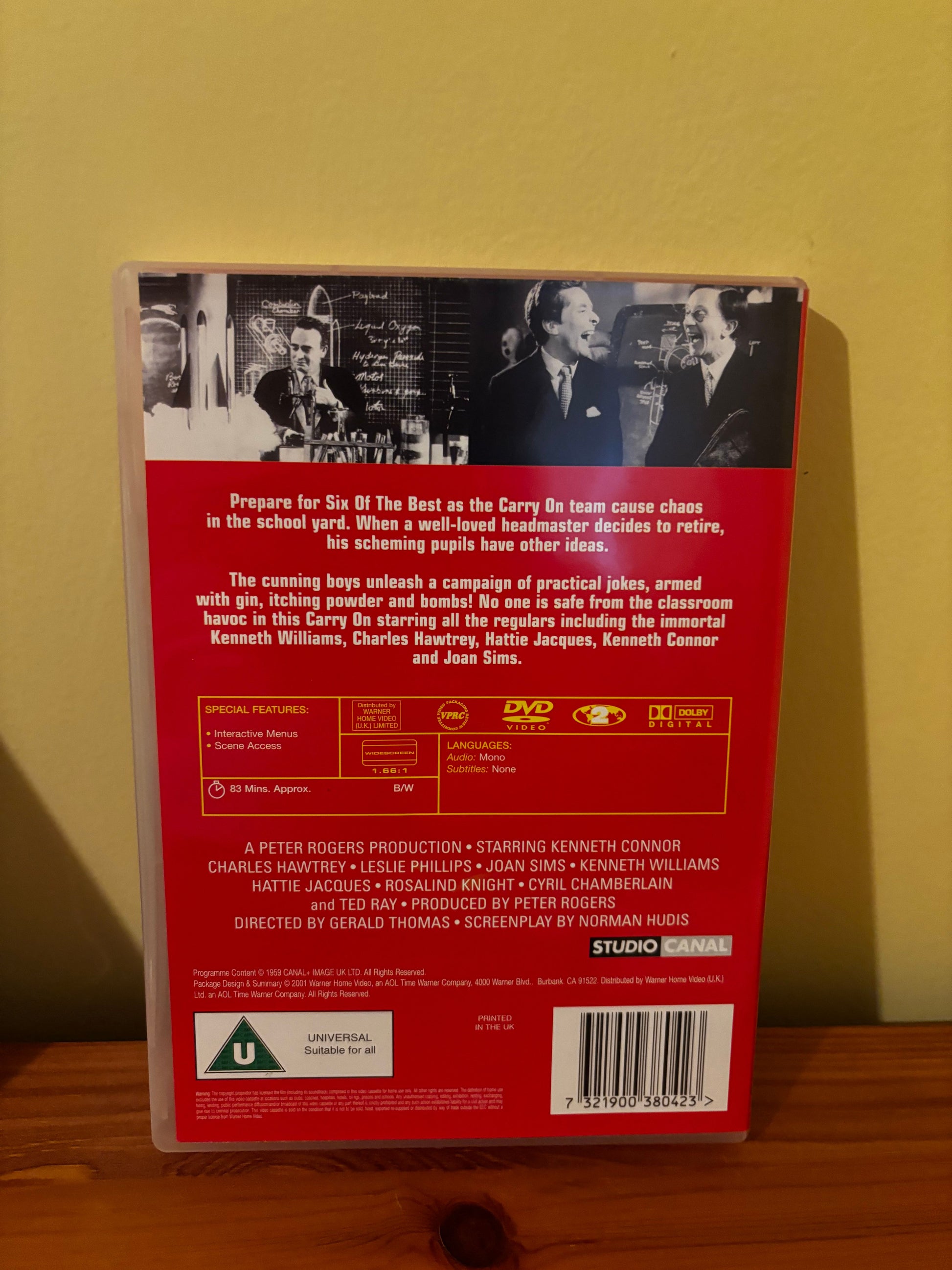 Carry On Films (Various) Please Choose From Dropdown showcases classic British comedy with timeless humour and unforgettable characters.