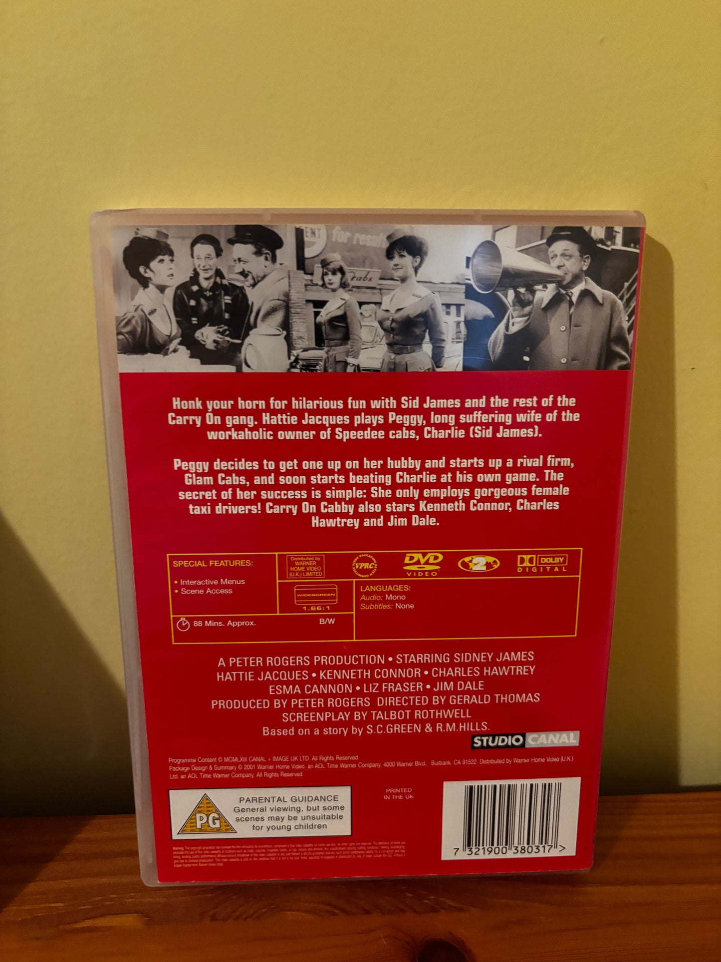Carry On Films Collection Various Titles Available for Selection