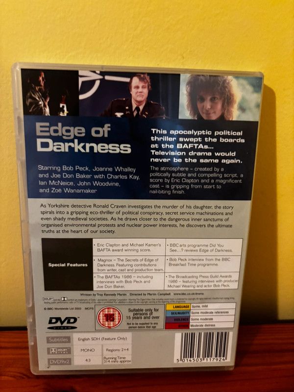 Edge Of Darkness - The Complete Series DVD Bob Peck showcases gripping storytelling and stellar performances.