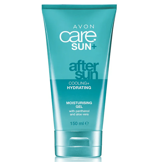 Avon Care Sun After Sun Moisturising Gel provides soothing hydration with Aloe Vera after sun exposure.