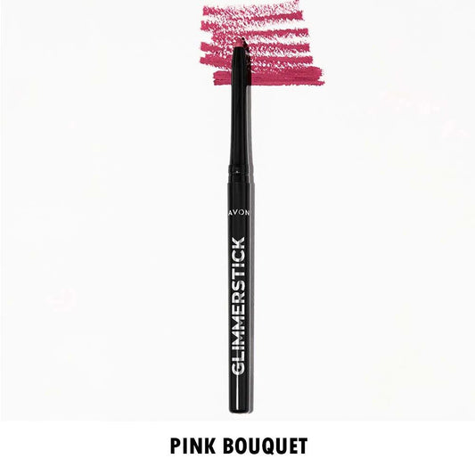 Avon Glimmerstick Lip Liner in "Pink Bouquet" offers smooth application for perfectly defined lips.