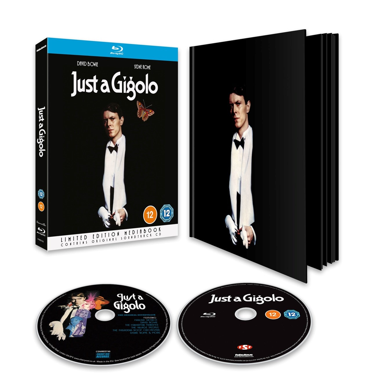 Just a Gigolo Blu-ray (2021) David Bowie, Hemmings (DIR) - Limited Edition 2-Disc set showcasing a cinematic masterpiece.