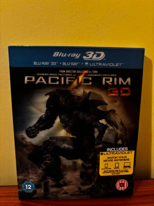 Pacific Rim [Blu-ray 3D + Blu-ray] [2013] [Region Free] showcases epic battles between man and monster.