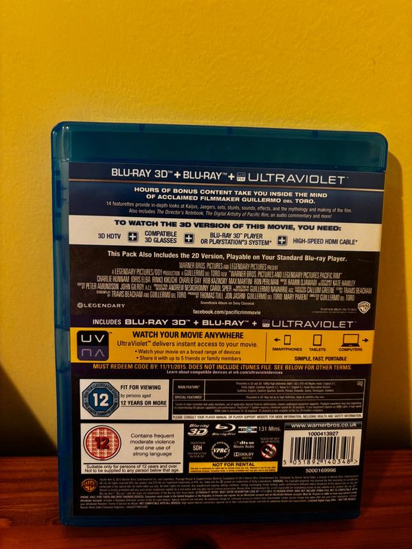 Explore the thrilling world of Pacific Rim [Blu-ray 3D + Blu-ray] [2013] [Region Free], available at your favourite store.