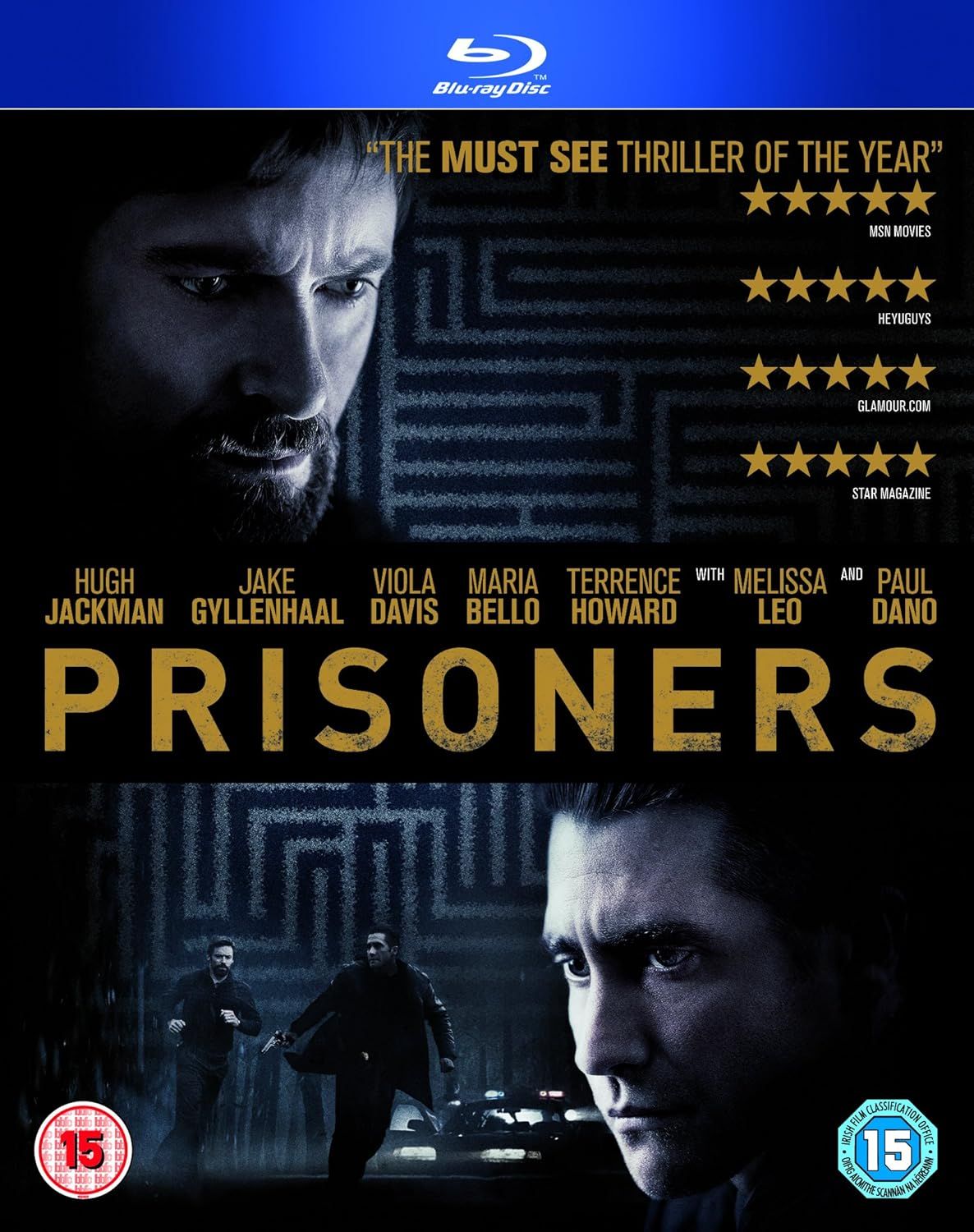 Prisoners [Blu-ray] features Hugh Jackman and Jake Gyllenhaal in a gripping thriller about human desperation.