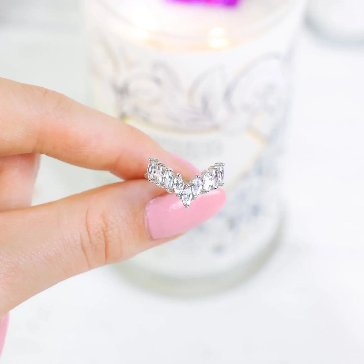 Imperial Candles Mandarin Coconut Jewellery Candle Ring P/Q