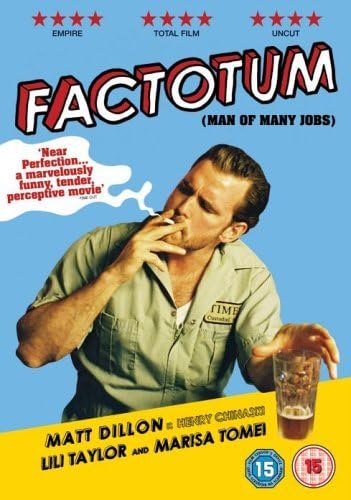 Factotum DVD Starring Matt Dillon showcases the gritty journey of a struggling writer living on the edge.