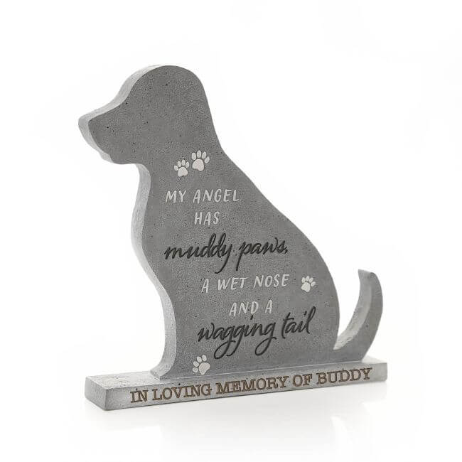 Personalised Dog Memorial Stone