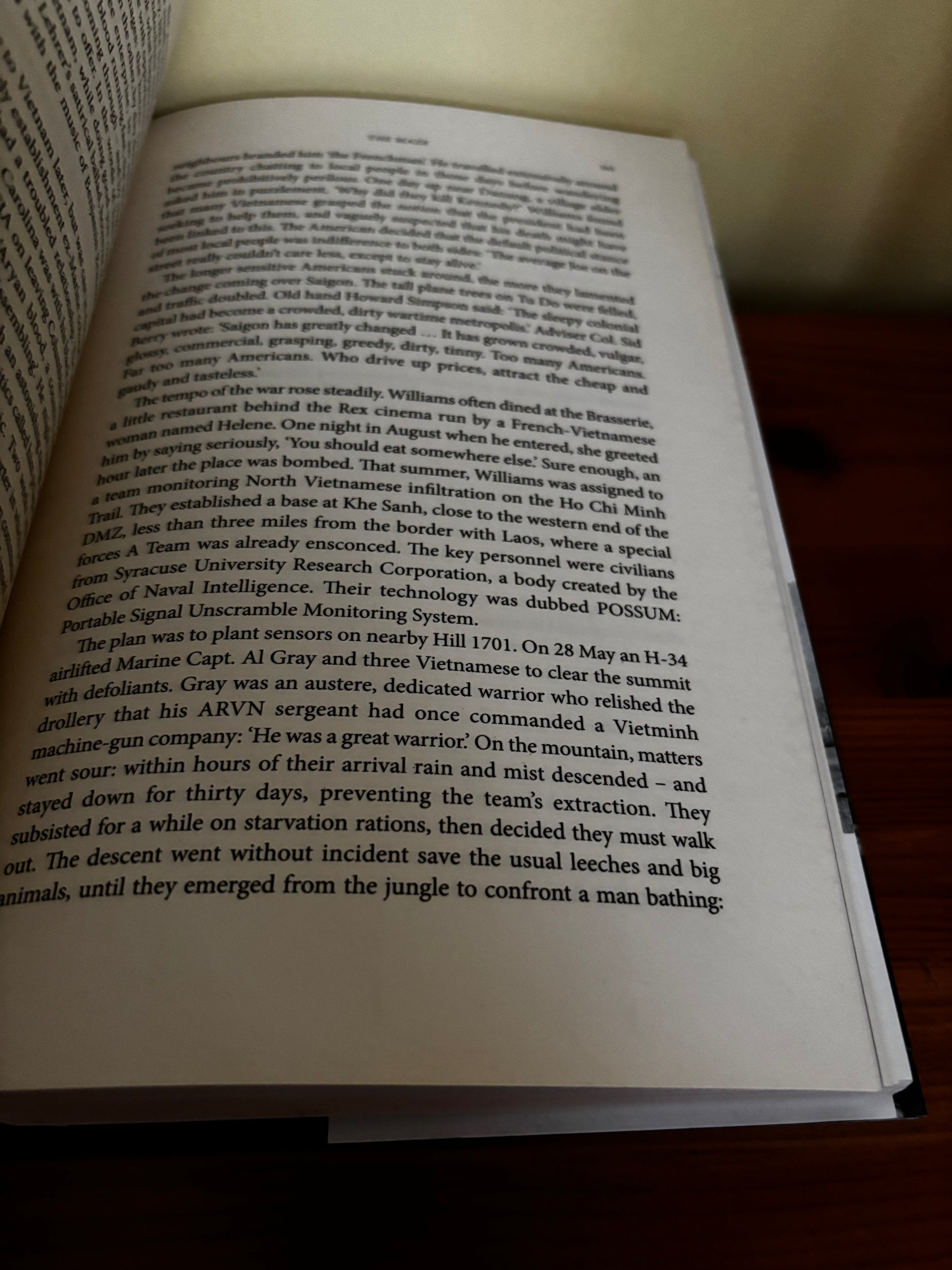 Inside pages of "Vietnam: A gripping Sunday Times bestselling memoir and political history of the Vietnam conflict Paperback – 2 May 2019".