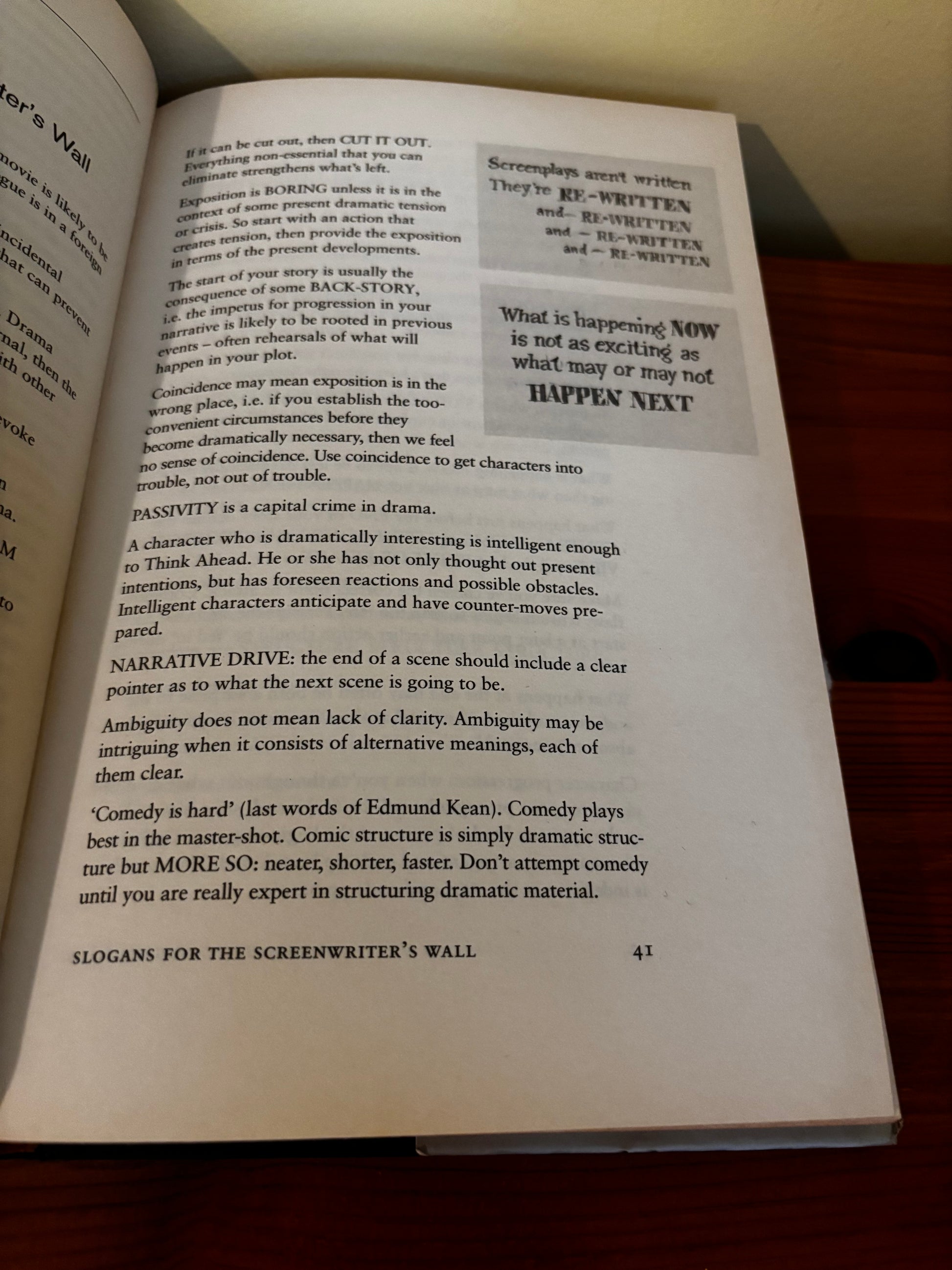 Insights from "On Film-making by Alexander Mackendrick (Paperback, 2006)" explore essential storytelling techniques.