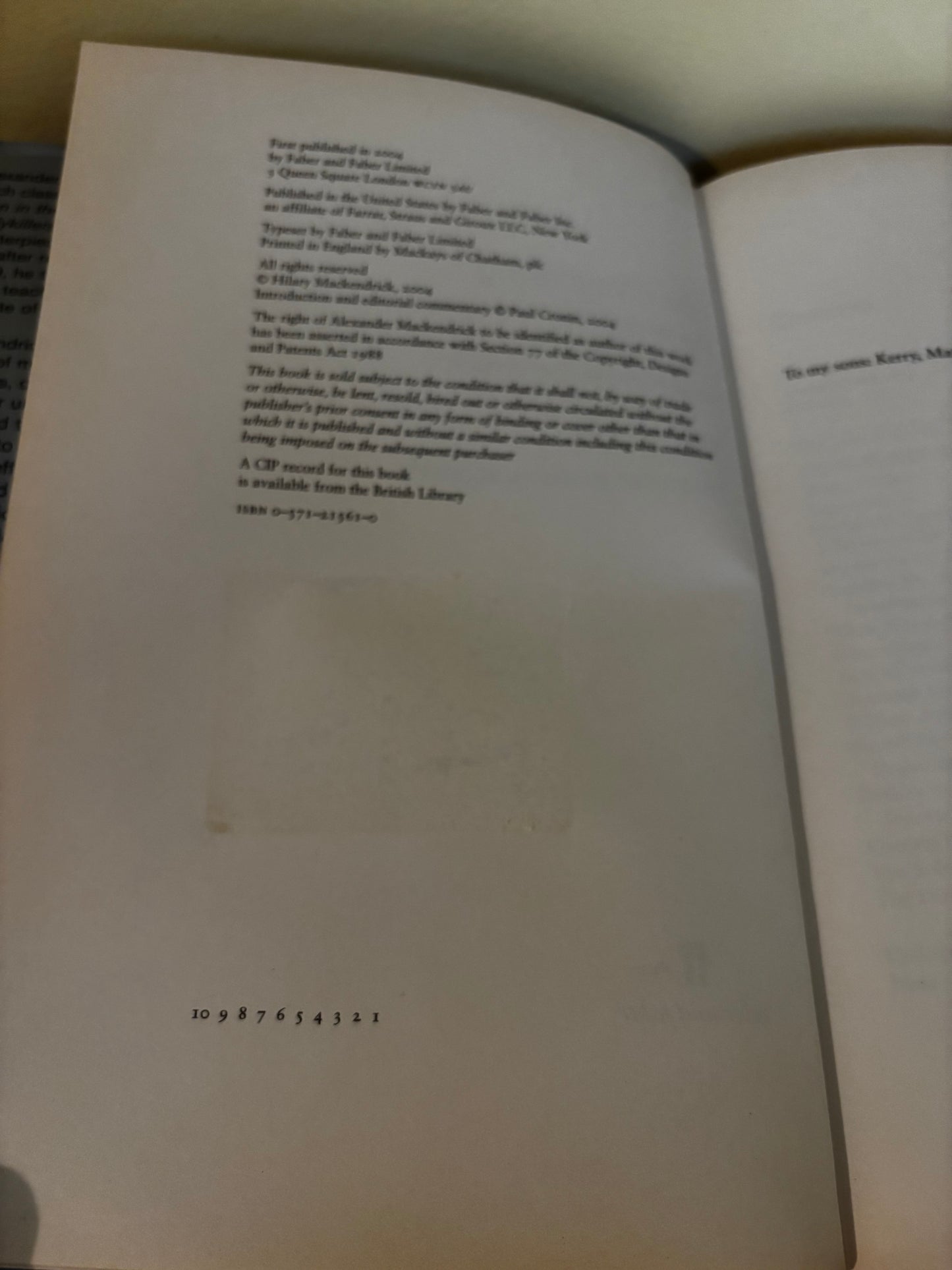 Detailed page from "On Film-making by Alexander Mackendrick (Paperback, 2006)", exploring the director’s craft and insights.