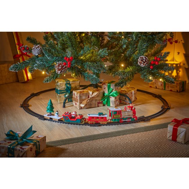 Musical Christmas Train Set