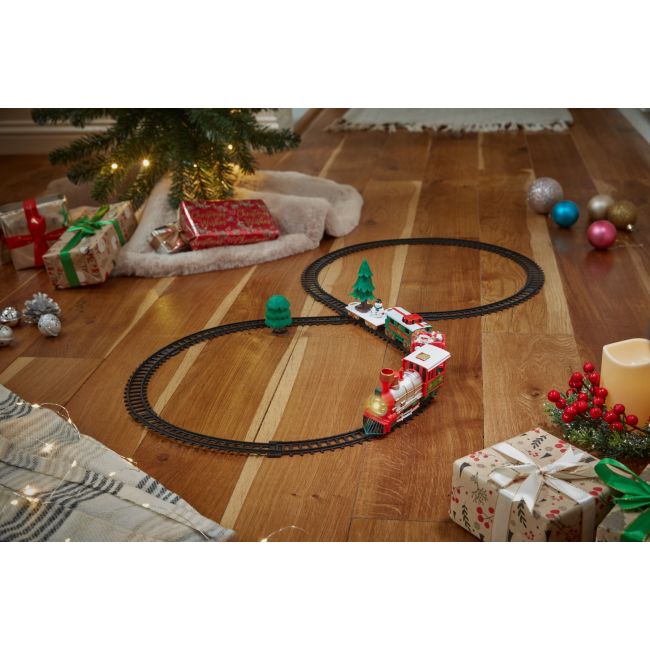 Musical Christmas Train Set